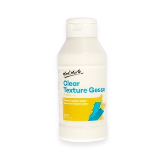 Clear Texture Gesso Premium 250ml (8.5oz)/250ml新型透明底料(瓶)