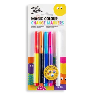 Magic Colour Change Markers 5pc/魔法变色水彩笔5支套