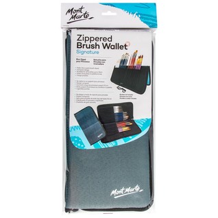 Zippered Brush Wallet/折叠笔袋(个)