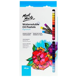 Watersoluble Oil Pastels Signature 48pc/48色水溶油画棒（彩盒）