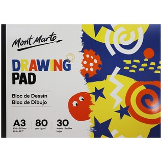Drawing Pad A3 80gsm 30 sheets/A3 绘画本 80克30页-Discovery(本)