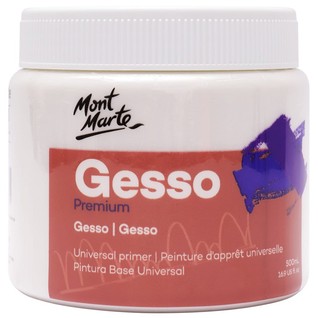 Premium Gesso 500ml (16.9oz)/500ml 底料(瓶)