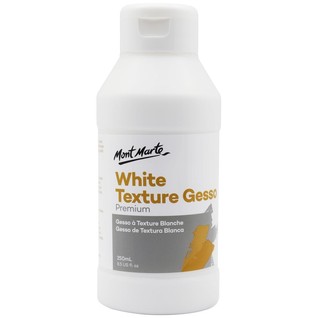 White Texture Gesso Premium 250ml (8.5oz)/250ml新型白色底料(瓶)