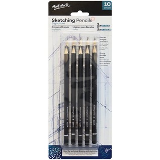 Sketching Pencils Signature 10pc/素描铅笔10支装