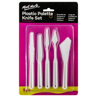 Plastic Palette Knife Set Discovery 5pc/5支套塑料调色刀