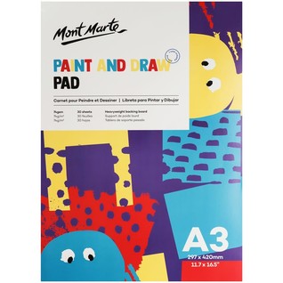 Paint & Draw Pad A3/创意绘画本A3 74g 30页(本)