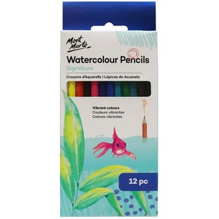 Watercolour Pencils Signature 12pc/12色水彩铅笔套装