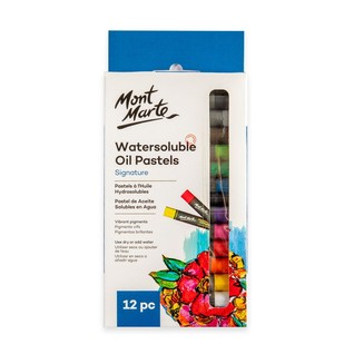Watersoluble Oil Pastels Signature 12pc/12色水溶油画棒（彩盒）