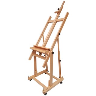 Tilting Studio Easel/落地可平放的H型画架(只)