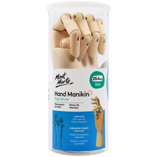 Hand Manikin Signature/透明盒包装25CM木手（10英寸）(个)