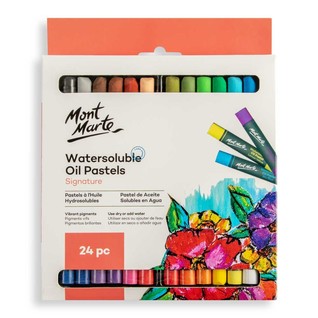 Watersoluble Oil Pastels Signature 24pc/24色水溶油画棒（彩盒）