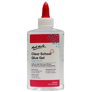 Clear School Glue 147ml washable (4.97 US fl.oz)/手工胶水147ml(只)