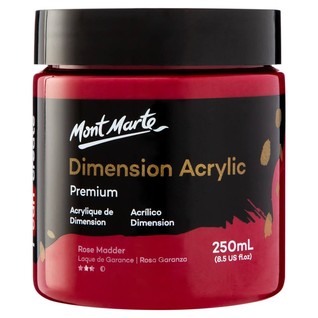 Dimension Acrylic Premium 250ml (8.5 US fl.oz) - Rose Madder/250ml高塑型丙烯玫瑰洋西红(支)