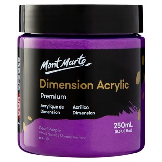 Dimension Acrylic Premium 250ml (8.5 US fl.oz) - Pearl Purple/250ml高塑型丙烯珠光紫(支)