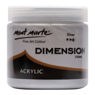 Dimension Acrylic Premium 250ml (8.5 US fl.oz) - Silver/250ml高塑型丙烯银色(支)