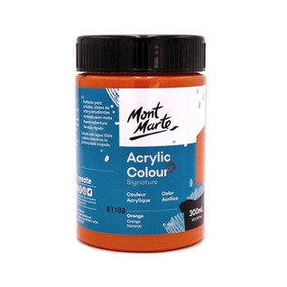 Acrylic Colour Paint Signature 300ml (10.1 US fl.oz) - Orange/300ML画室专用丙烯桔红(瓶)