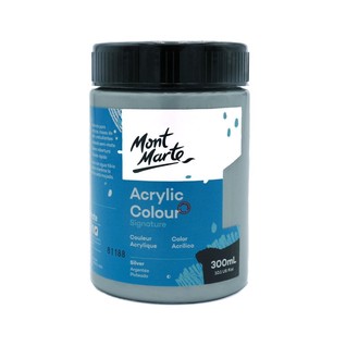 Acrylic Colour Paint Signature 300ml (10.1 US fl.oz) - Silver/300ML画室专用丙烯银色(瓶)