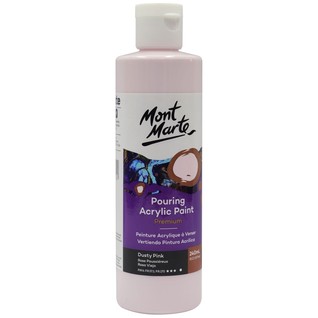 Pouring Acrylic Paint Premium 240ml (8.12 US fl.oz) - Dusty Pink/240ML流动丙烯灰粉色(瓶)