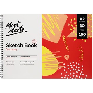 Sketch Book Discovery A2 (16.5 x 23.4in) 30 Sheets 150gsm/A2素描本PP封面螺装150克30页-Discovery(本)