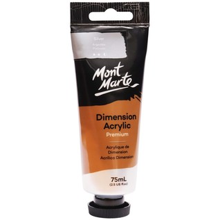 Dimension Acrylic Premium 75ml (2.5 US fl.oz) Tube - Silver/75ml高塑型丙烯银色(支)