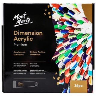 Dimension Acrylic Premium 36pc x 37ml (1.25 US fl.oz)/36色37毫升高光丙烯套装