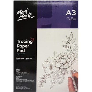 Tracing Paper Pad Signature 60gsm A3 40 Sheet/描图纸40页 A3(本)