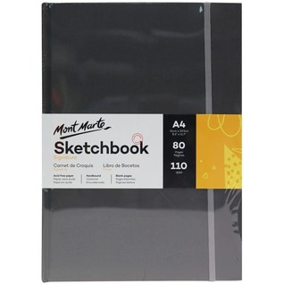 Hardbound Sketch Book Signature 110gsm A4/A4硬面速写本胶装110克,80页（signature系列)(本)