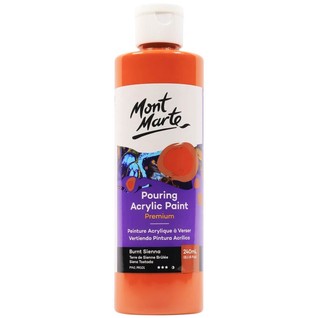 Pouring Acrylic Paint Premium 240ml (8.12 US fl.oz) - Burnt Sienna/240ML流动丙烯赭石(瓶)