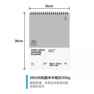 经典版水彩线圈本254*356