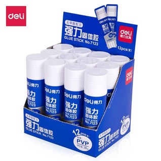 得力7123固体胶(白)(36g/支)