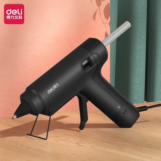 得力31403热熔胶枪30W-40W(黑色)(把)