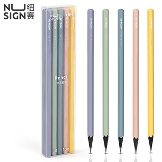 纽赛NS724-2B_纽赛彩杆2B铅笔(混)(10支/盒)