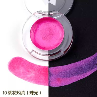 马蒂尼固体珠光色颜料   桃花灼灼（珠光色）圆盘