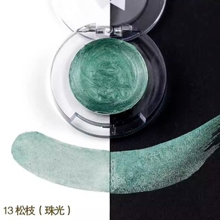 马蒂尼固体珠光色颜料   松枝（珠光色）圆盘