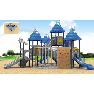 儿童乐园组合滑梯 22LY006-161Kids Paradise combined slide 22LY006-161  