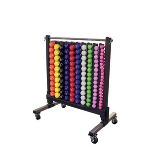 哑铃套装(36对哑铃+收纳架)Dumbbells Package and Lockable Rack  