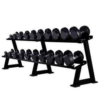 哑铃套装(10对哑铃+收纳架)Dumbbell And Rack Package  