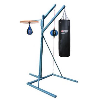 三人训练位拳击架Three Stations Training Boxing Stand  