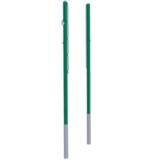 铝合金地插式羽毛球柱Insert Aluminum Badminton Post  