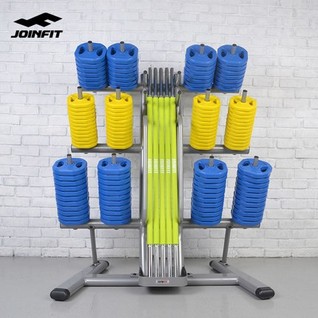 有氧健身杠铃20套装Cardio Pump Barbell and Rack Set  
