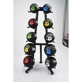 双耳药球套装（8只药球+收纳架）Daul Handle Medicine Ball  And Rack Package  
